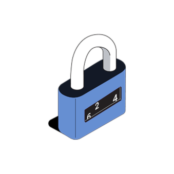 Privacy and data security illustration